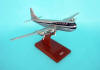 United Airlines -  Boeing B-377 Stratocruiser - 1/100 Scale Mahogany Model - G1010P22W