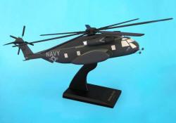 USN - Sikorsky MH-53E Super Sea Dragon - 1/48 Scale Mahogany Helicopter Model - C5048H3W