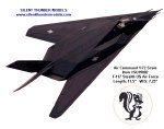USAF - F-117 Stealth - 1/72 Scale Diecast Model - #SU19002