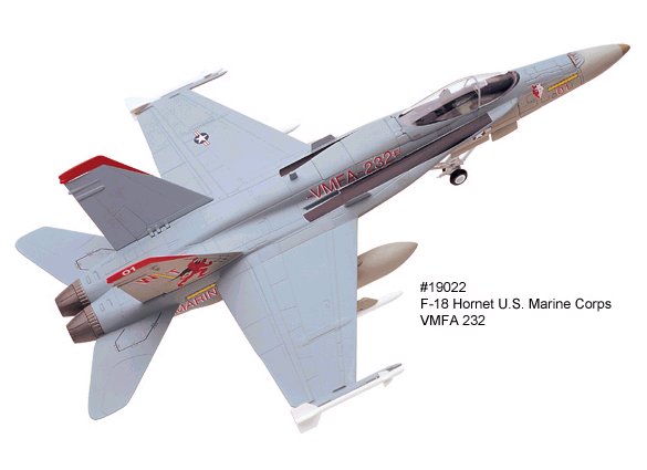 F-18 Hornet USMC VMFA 232 - SU19022