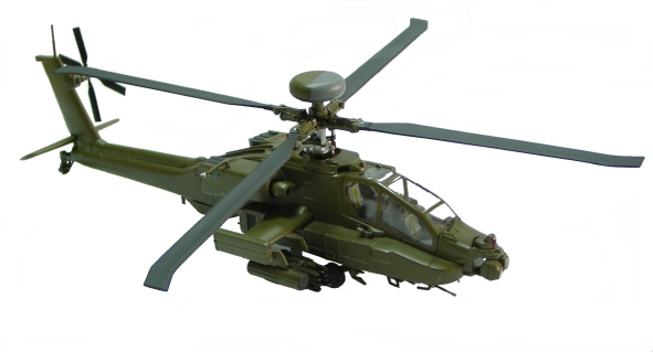 Apache AH-64 Desert Storm Helicopter Model - SU19031