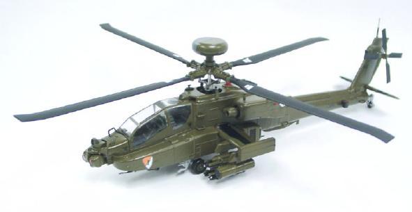 US Army - Apache AH-64D Longbow Helicopter Model - SU19032