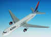 Delta Air Lines Boeing B-767-300 - 1/100 Scale Resin Model - G11710P3R