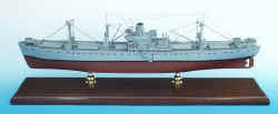 Click Here For A Larger View - USN - USS Liberty - 1/192 Scale Mahogany Model