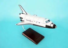 NASA - Space Shuttle Endeavour - 1/100 Scale Large Mahogany Model