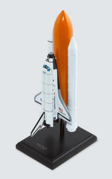 NASA Space Shuttle Endeavour Full Stack - 1/200 Scale Plastic Model