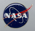 NASA - 3" inch Brass Plaque