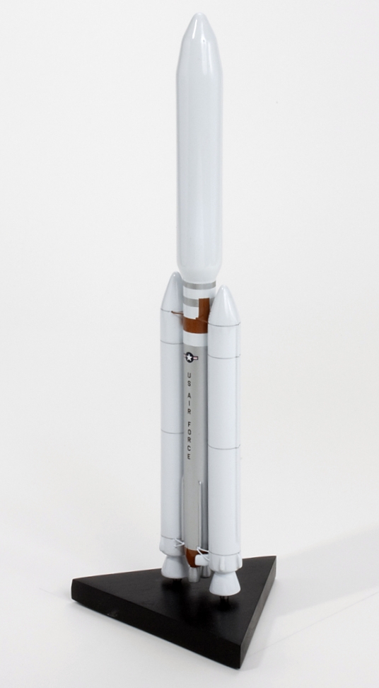 NASA - Martin-Marietta - USAF Titan IV Rocket with SRMU - 1/200 Scale Resin Model