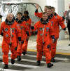NASA Space Shuttle Discovery STS-121 Crew