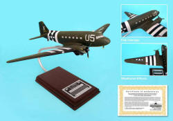 C-47 Band Of Brothers Signed By William Guarnere 1/62 Scale Model