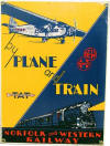 Norfolk & Western Railway - By Plane and Train Sign