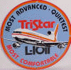 TriStar L-1011 - Most Comfortable - Metal Collector Sign - AVW0454