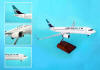 SkyMarks Supreme - WestJet 737-800 w/Winglets, Gear & Wood Display Stand - 1/100