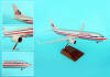 SkyMarks Supreme - American 737-800 w/Winglets, Gear & Wood Stand - 1/100