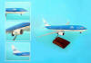 SkyMarks - KLM 737-800 w/Gear & Wood Stand - 1/100