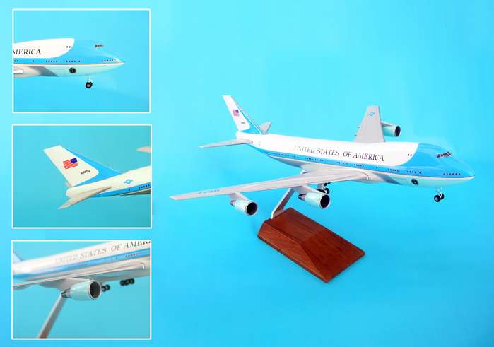 Skymarks - Air Force One - VC-25A 747-200 - 1/250 Scale Plastic Model
