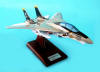 USN - Grumman - F-14A Tomcat - Jolly Roger -(with working wings)- 1/48 Scale Plastic Model - C1748F31P