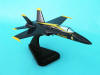 USN - McDonnell-Douglas - F/A-18A Hornet - Blue Angels - 1/48 Scale Plastic Model - C1848F33P