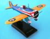 US Army Air Corps - Boeing - P-26A Peashooter - 1/24 Scale Mahogany Model - A1824F2W