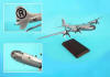 US Army Air Corps - Boeing - B-29 Enola Gay - Super Fortress - "Atomic Bomber" - 1/72 Scale Mahogany Model - A2072B2W