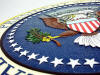 Presidential Seal 14" inch Mahogany Plaque